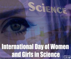 пазл Международный день женщин и девочек в науке